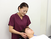 交通事故患者の施術